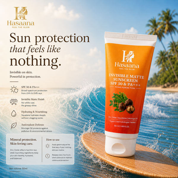 Invisible Matte Sunscreen SPF 50 & PA+++